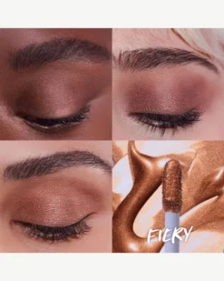 10-Second Eye Gel Watercolor Eyeshadow 31 10-Second Eye Gel Watercolor Eyeshadow -Fashion Makeup & Care 10SecEye pdp Fiery Kosas r3 04 scaled