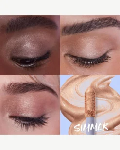 10-Second Eye Gel Watercolor Eyeshadow 34 10-Second Eye Gel Watercolor Eyeshadow -Fashion Makeup & Care 10SecEye pdp Simmer Kosas r3 04 scaled