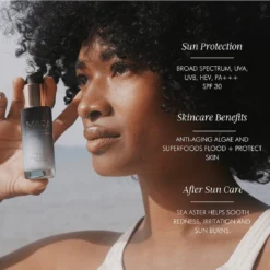 Algae + Zinc Sea Kale Sunscreen Serum -Fashion Makeup & Care 17copy