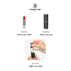 Matte Lipstick Refill -Fashion Makeup & Care 3770010776314 3