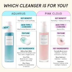 Aquarius BHA + Blue Tansy Clarity Cleanser -Fashion Makeup & Care AQUA 1101140 6