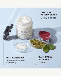 Juneberry & Collagen Hydrating Cream Cleanser -Fashion Makeup & Care AlpynBeauty HydratingCreamCleanser Ingredients 03 scaled