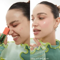 BYO Blush Oil -Fashion Makeup & Care BYOB Jessie BeforeAndAfter 1080x1080 03a03fbc b9f2 4684 9e08 e057da0736fa