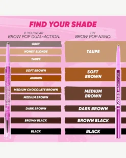 Brow Pop Nano Ultra-Fine Detailing Pencil -Fashion Makeup & Care BrowTeamShades scaled