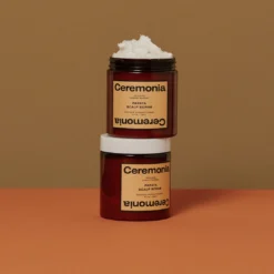 Papaya Scalp Scrub -Fashion Makeup & Care CopyofCeremonia MaskScrub Product 4x5 01