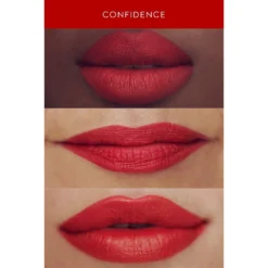 The Red Edit Lipstick Refill -Fashion Makeup & Care CopyofRed Edit Lip Grid Layout Confidence Credo