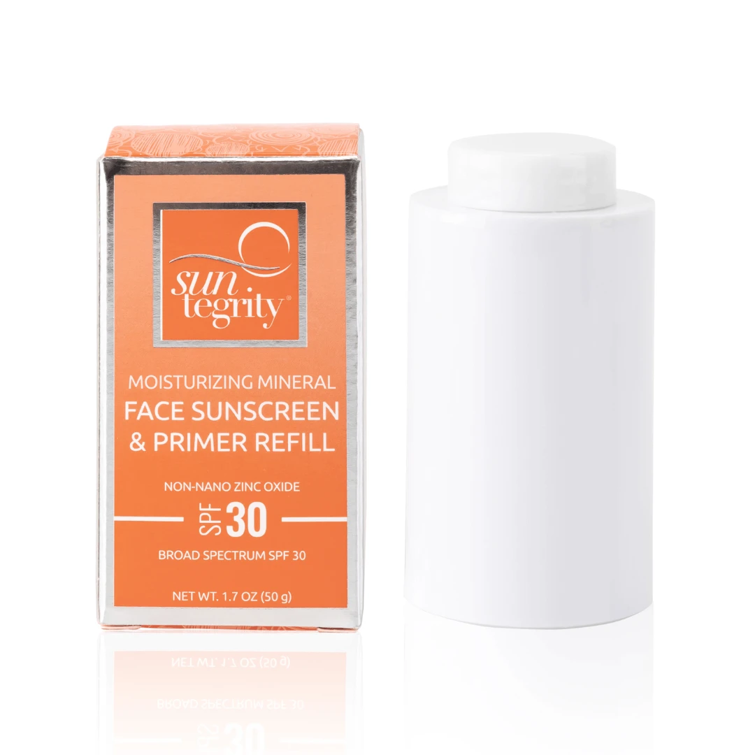 Moisturizing Mineral Face Sunscreen & Primer, SPF 30 2 Moisturizing Mineral Face Sunscreen & Primer, SPF 30 - Image 2