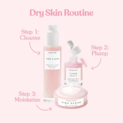Pink Cloud Rosewater + Tremella Creamy Jelly Cleanser 13 Pink Cloud Rosewater + Tremella Creamy Jelly Cleanser -Fashion Makeup & Care HB102 6