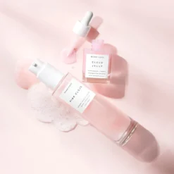 Pink Cloud Rosewater + Tremella Creamy Jelly Cleanser 14 Pink Cloud Rosewater + Tremella Creamy Jelly Cleanser -Fashion Makeup & Care HB102 7