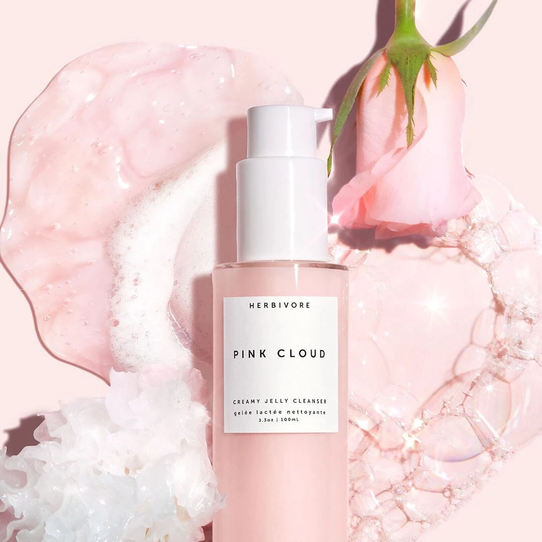 Pink Cloud Rosewater + Tremella Creamy Jelly Cleanser 8 Pink Cloud Rosewater + Tremella Creamy Jelly Cleanser - Image 8