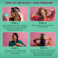 Scalp + Hair Prewash For Curly Hair 29 Scalp + Hair Prewash For Curly Hair -Fashion Makeup & Care HOWTO
