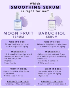 Moon Fruit 1% Bakuchiol Retinol Alternative Serum 13 Moon Fruit 1% Bakuchiol Retinol Alternative Serum -Fashion Makeup & Care Herbivore MFSvsBaku scaled