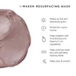 I-Waken Resurfacing Mask 14 I-Waken Resurfacing Mask -Fashion Makeup & Care IndieLee Infographic ResurfacingMask