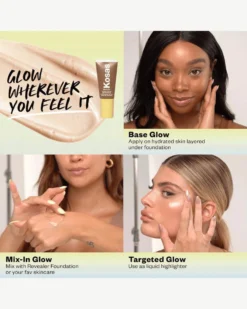 Glow I.V. Vitamin-Infused Skin Enhancer 24 Glow I.V. Vitamin-Infused Skin Enhancer -Fashion Makeup & Care Kosas2023 GlowI.V PDP 04 HowToWear scaled