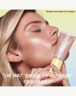 Glow I.V. Vitamin-Infused Skin Enhancer 37 Glow I.V. Vitamin-Infused Skin Enhancer -Fashion Makeup & Care Kosas2023 GlowI.V PDP 05 CampaignHero f7b53844 c0e8 4eb6 b759 78ce4051ff90 scaled