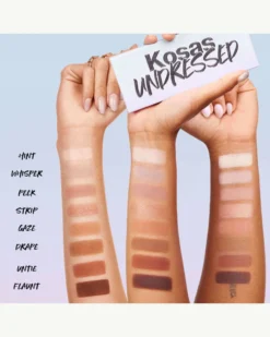 Undressed Eyeshadow Palette 14 Undressed Eyeshadow Palette -Fashion Makeup & Care Kosas Undressed Eyeshadow 8Palette ArmSwatches04 scaled