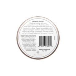 Luxury Vegan Makeup Brush Soap -Fashion Makeup & Care LVMBS back