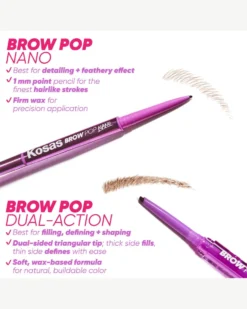Brow Pop Nano Ultra-Fine Detailing Pencil -Fashion Makeup & Care NanoVsPopPWcopy22 scaled