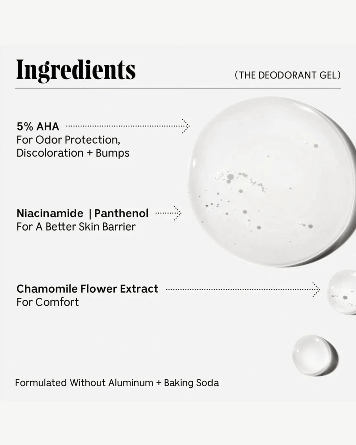 The Deodorant Gel - Fragrance-Free 5 The Deodorant Gel - Fragrance-Free - Image 5