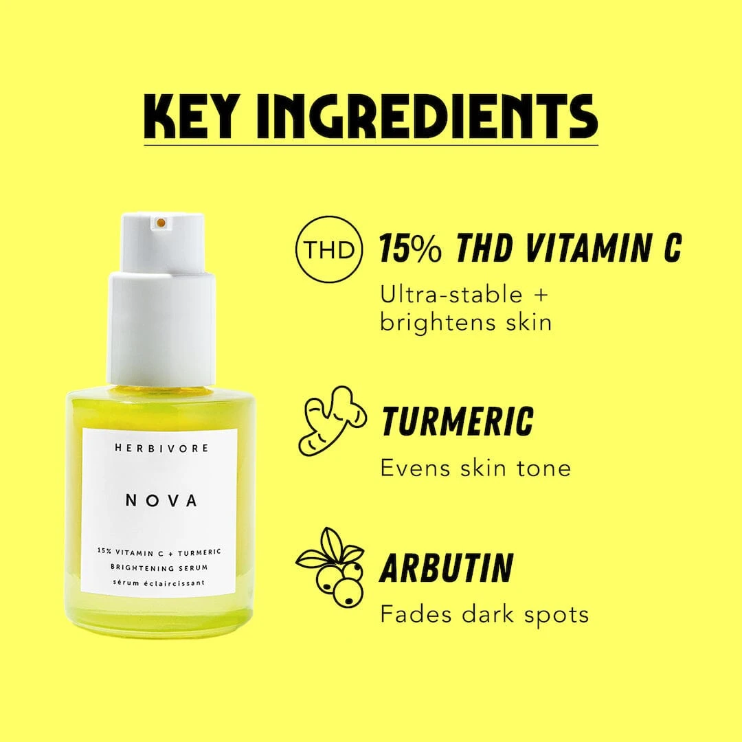Nova 15% Vitamin C + Turmeric Brightening Serum 4 Nova 15% Vitamin C + Turmeric Brightening Serum - Image 4
