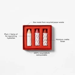 Of The Earth Lip-to-Lid Trio -Fashion Makeup & Care OF THE EARTH