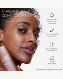 RMS Beauty SuperNatural Radiance Serum Broad Spectrum SPF 30 Sunscreen 28 RMS Beauty SuperNatural Radiance Serum Broad Spectrum SPF 30 Sunscreen -Fashion Makeup & Care RMS SuperNaturalSPF Benefits 06 scaled