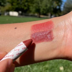 Strawberry + Cherry Balmie Duo -Fashion Makeup & Care SELECT STRAWBERRYCHERRY AXIOLOGYcopy