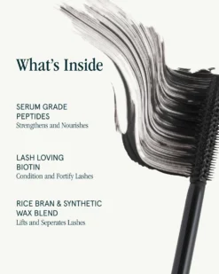 Peptide Lengthening Mascara 17 Peptide Lengthening Mascara -Fashion Makeup & Care SOSHE PeptideLengtheningMascara Ingredients 04 scaled