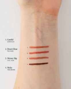 Soft Glide Lip Pencil -Fashion Makeup & Care SOSHE SoftGlideLipPencil ShadeFinder 03 scaled