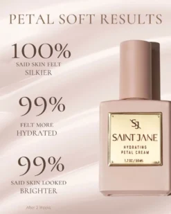 Hydrating Petal Cream -Fashion Makeup & Care SaintJane HydratingPetalCream Clinicals 06 scaled