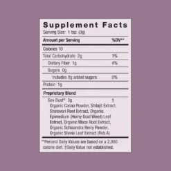 Sex Dust 11 Sex Dust -Fashion Makeup & Care SexDust Jar SupplementFacts