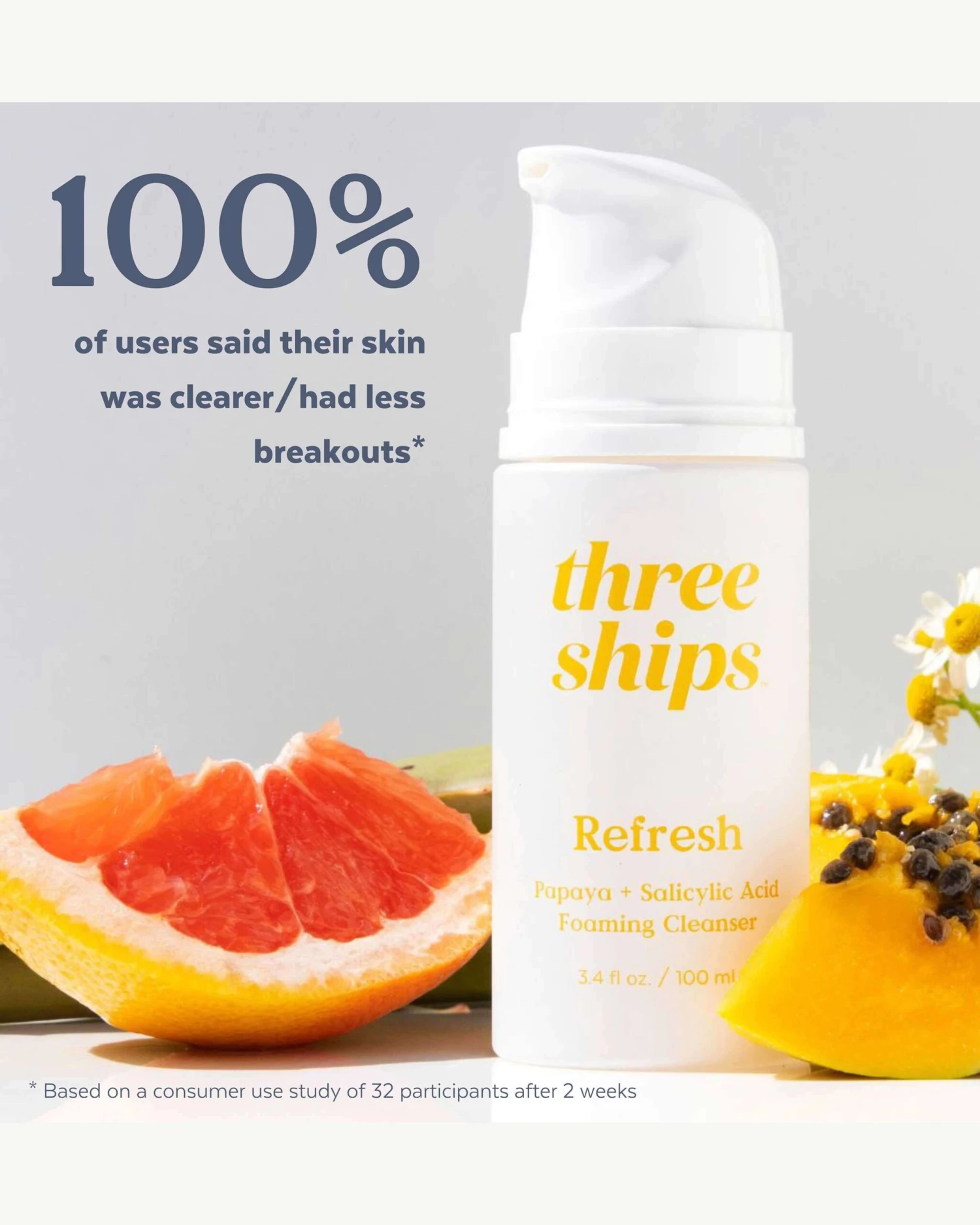 Refresh Papaya + Salicylic Acid Cleanser 4 Refresh Papaya + Salicylic Acid Cleanser - Image 4