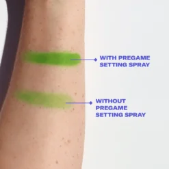 Pregame Setting Spray 20 Pregame Setting Spray -Fashion Makeup & Care YTH Credo 1080x1080 ArmSwatchBeforeAndAfter SettingSpray PDP7