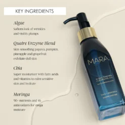 Chia + Moringa Algae Enzyme Cleansing Oil 31 Chia + Moringa Algae Enzyme Cleansing Oil -Fashion Makeup & Care ingredients bannercopy